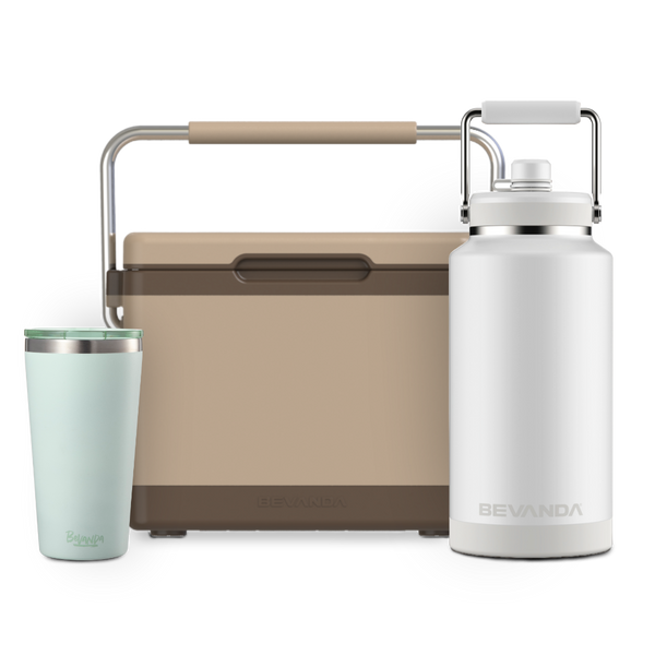 Brown / Mint / White