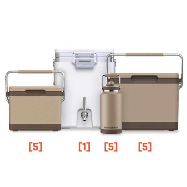 Brown / White / Brown