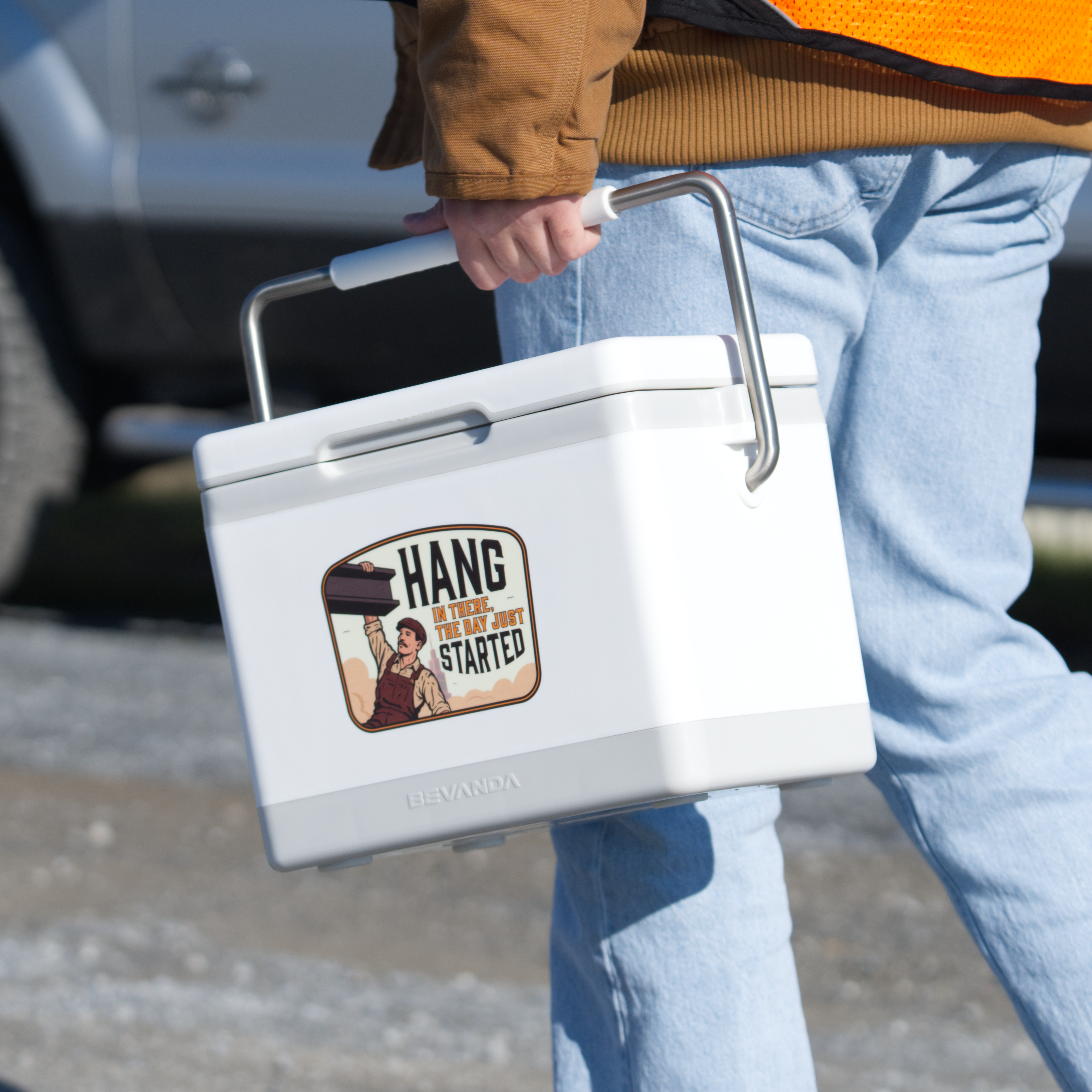 "Hang In There" Custom Verge 10 Lunch Box