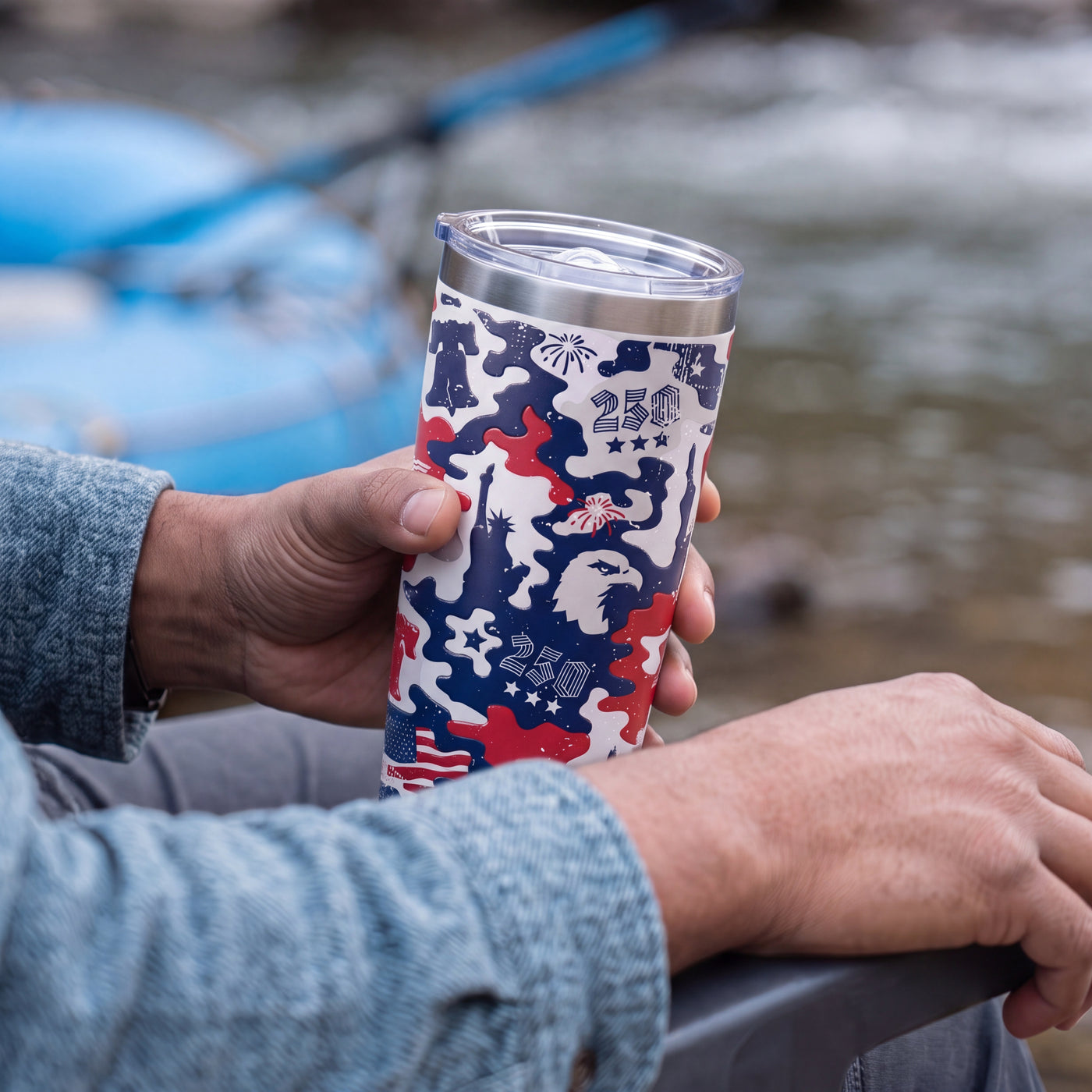 Hidden Liberty details in the America 250 wrap