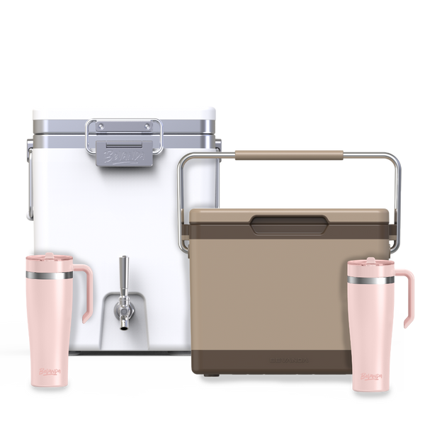 White / Brown / Pink