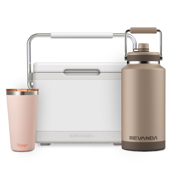 White / Pink / Brown