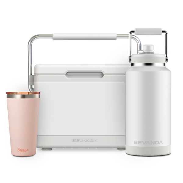 White / Pink / White