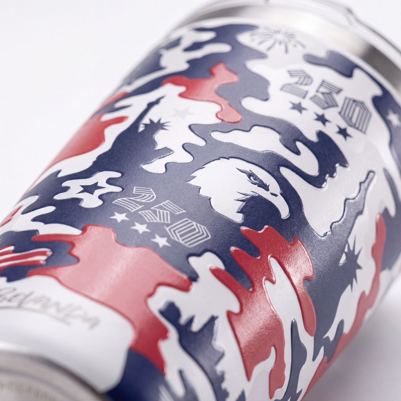 America 250 raised wrap texture
